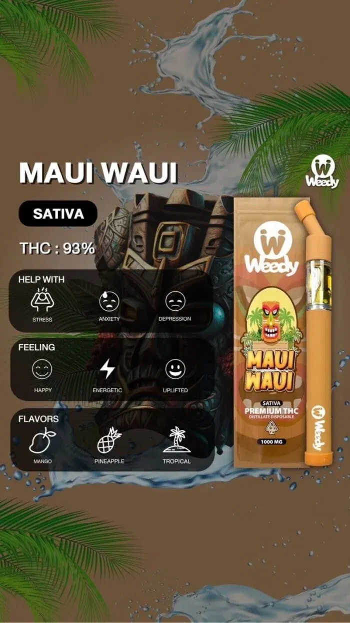 Weedy Weed Pod - MAUI WAUI Stain