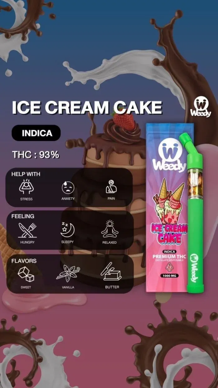 Weedy Weed Pod - Ice cream cake strain