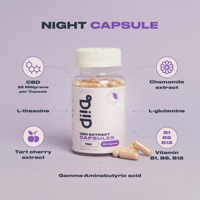 CBD night capsules