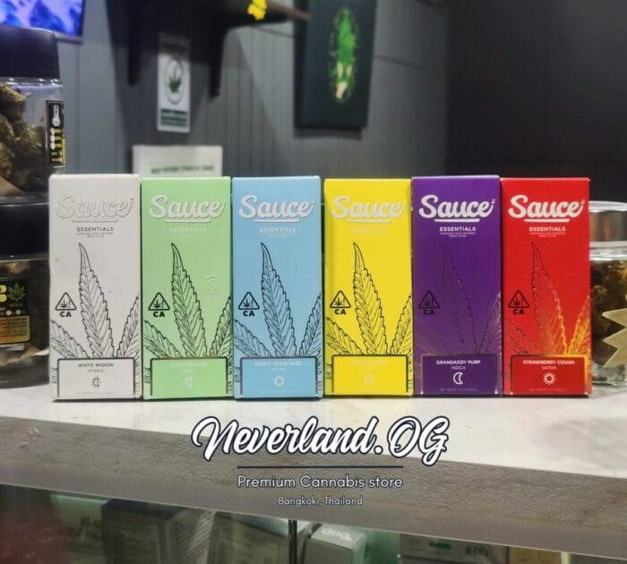 Sauce bar disposable THC vape pods