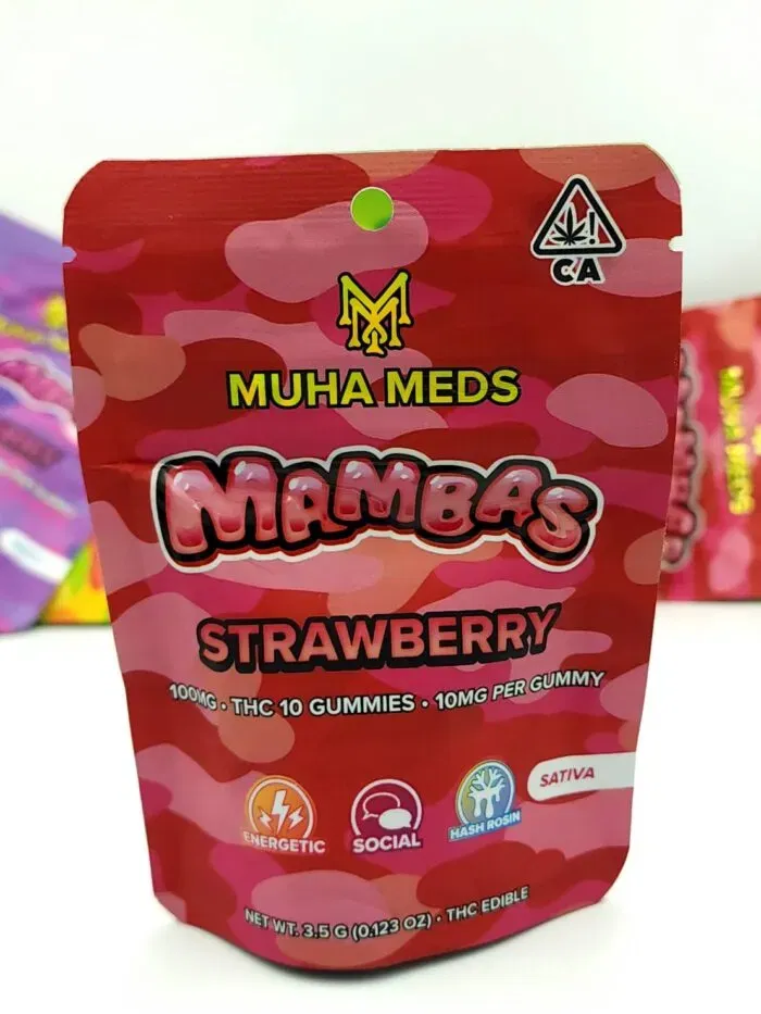 strawberry - thc gummies