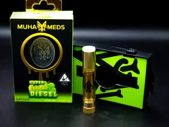 muha meds carts - Sour Diesel