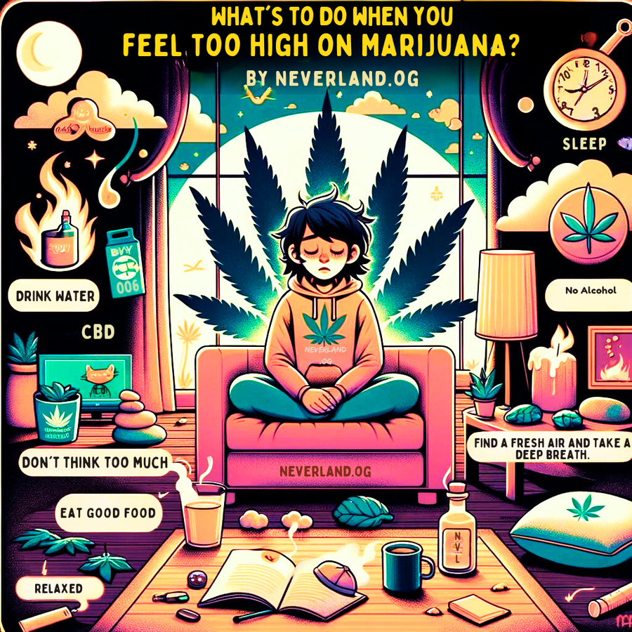 WHAT’S TO DO WHEN YOU FEEL “TOO HIGH” ON MARIJUANA?
แก้เมากัญชา