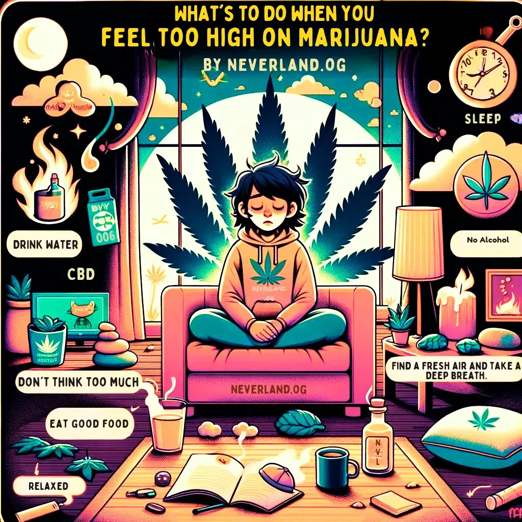 WHAT’S TO DO WHEN YOU FEEL “TOO HIGH” ON MARIJUANA? แก้เมากัญชา