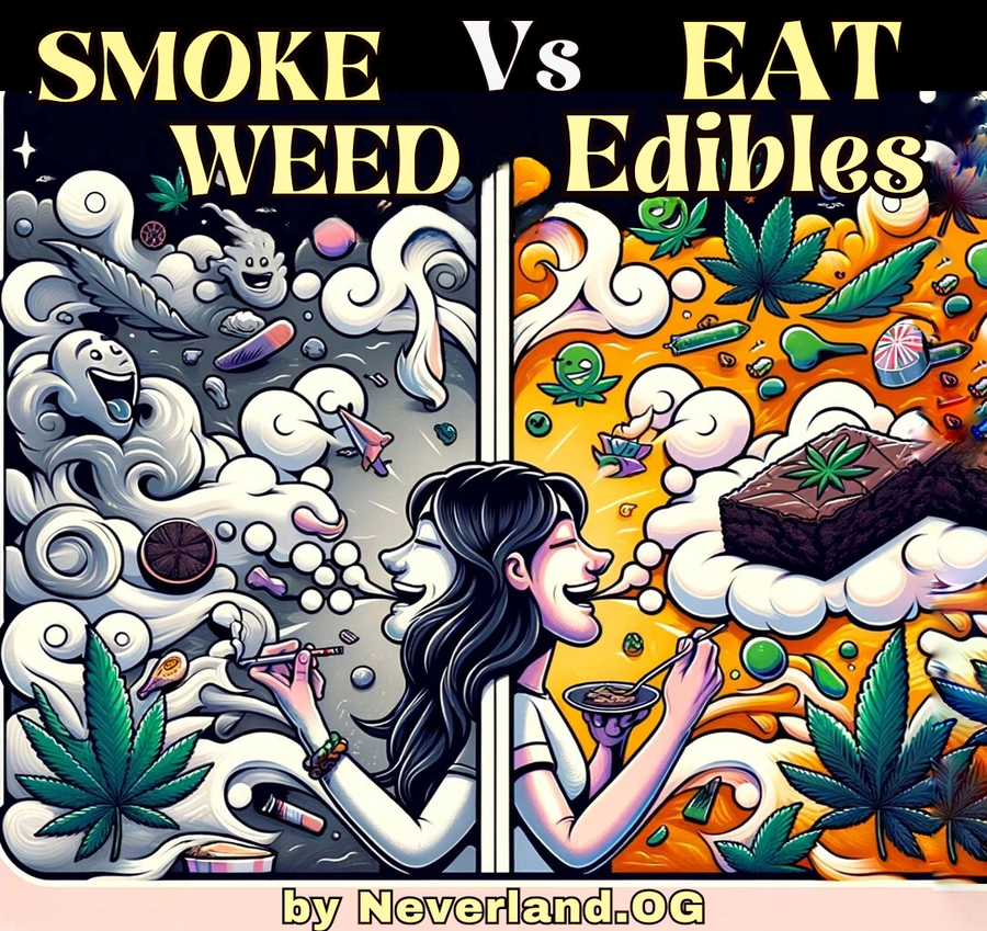 Smoke Weeds vs Eat Edibles?