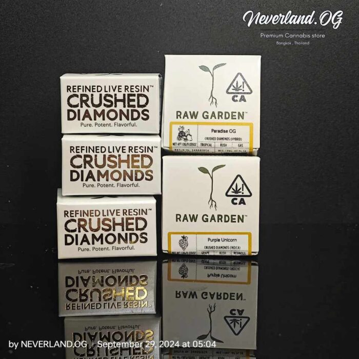 Raw Garden Refined Live Resin Crushed Diamonds