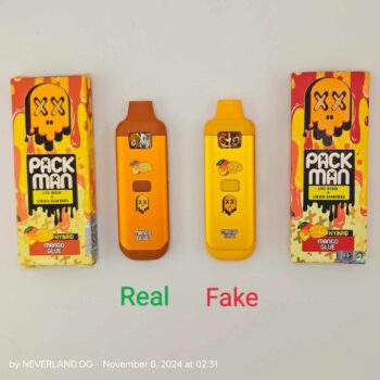 packman 2g Fake vs real