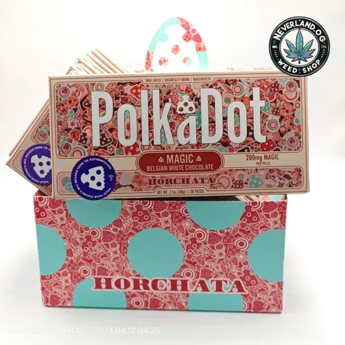 polkadot magic mushrooms chocolate