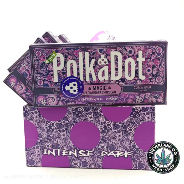 polkadot magic mushrooms chocolate